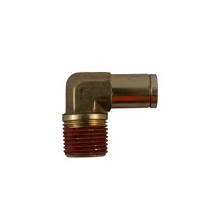 DMPL 8mm x 3/8NPT Pushlock Male Connector 90 Elbow