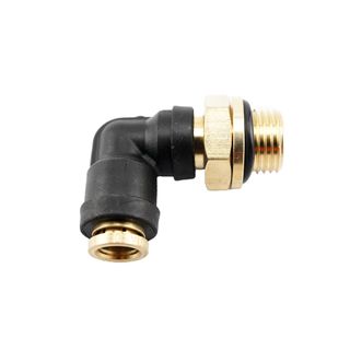 CDPLS 8mm x M16 Male Connector Swivel 90 Elbow