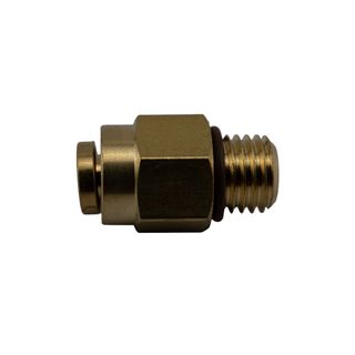 DMPC 6mm x M12 Pushlock - Male Connector Straight