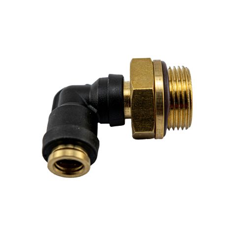 CDPLS 8mm x 22mm Male Connector Swivel Elbow 90deg Plastic fitting