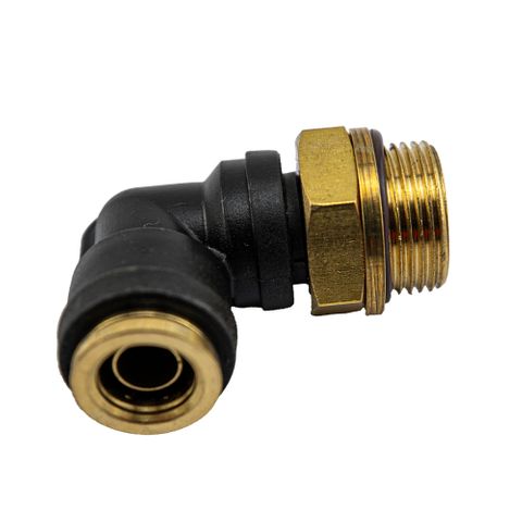 CDPLS 12mm x M22 Male Connector Swivel 90 Elbow