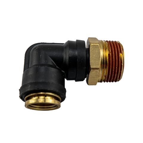 CDPLS 15mm x 3/4" NPT Male Connector Swivel 90 Elbow