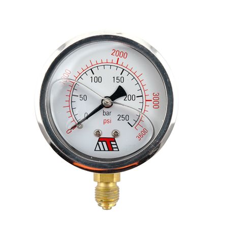 MTE Hydraulic Gauge (250 bar 3200psi)