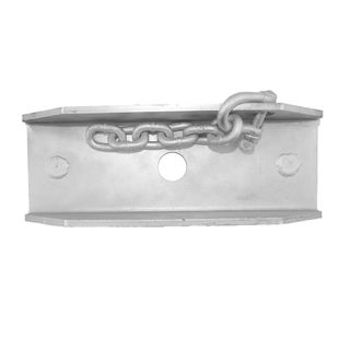 MTE Linkwing / Dolly Spare Tyre Carrier Tie Down Channel Bracket (C-Tca002)