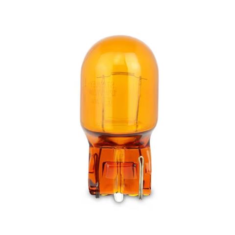 Hella Amber Wedge Base Bulb 12V 21W - Single Filament