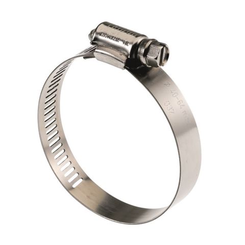 Tridon Fully Stainless Hose Clip 40-64mm