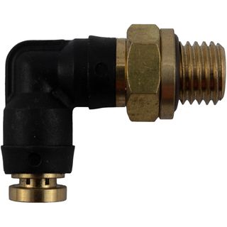 CDPLS 6mm x M12 Male Connector Swivel 90 Elbow