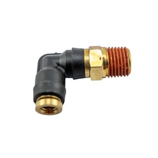 CDPLS 6mm x 1/4" NPT Male Connector Swivel 90 Elbow