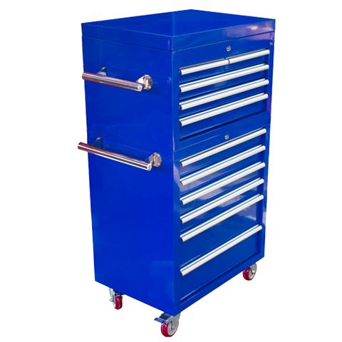 MTW Toolbox Combo Set - 5 & 6 Drawer - Blue