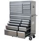 MTW Toolbox Combo Set - 8 & 11 Drawer - Stainless Steel