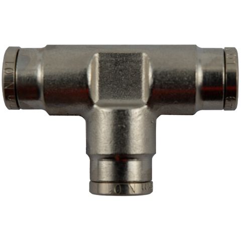 Pneumatic 6mm Pushlock Tee