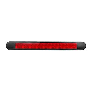Lucidity Red LED Slim Line Multi Volt - Black Stainless Surround
