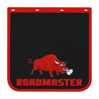 24x24 Roadmaster Black Rubber Mud Flap LH