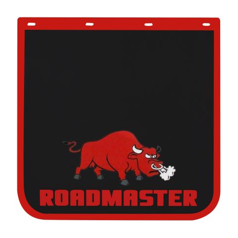 24x24 Roadmaster Black Rubber Mud Flap LH