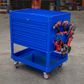 MTW 5 Drawer Blue Tool Cart With Castors & Lock