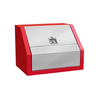 MTW Double Opening Truck Toolbox - 806x600x604mm - Red