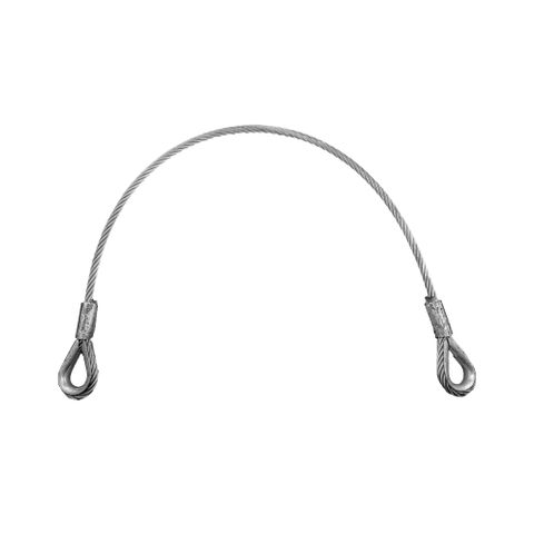MTW 1170mm Long Axle 10mm Wire Rope Sling For 80, 400mm & 405mm Suspension