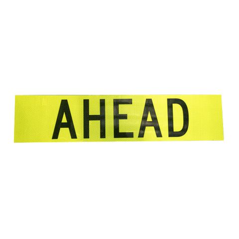 AHEAD Sign 800x180mm PVC