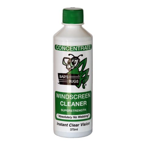 Bars Bugs Windscreen Cleaner Concentrate 375ml