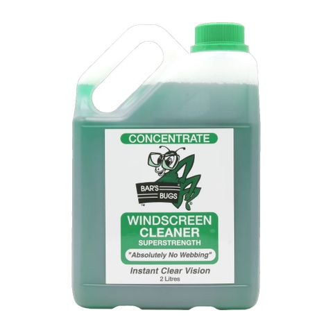 Bars Bugs Windscreen Cleaner Concentrate 2L