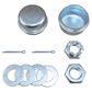 Trojan Hub Kit 2pc 2000kg 5x 4 1/2" x 1/2"