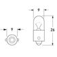 Bayonet Bulb 12V 4W BA9s