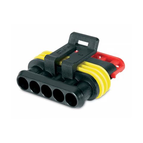 Hella Super Seal Connector - 5 Pole Plug
