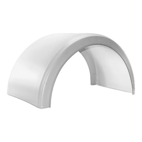 Parlok Steer Mudguard White R580 255/70R22.5 Dual