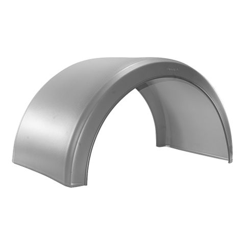 Parlok Steer Mudguard Silver R580 255/70R22.5 Dual