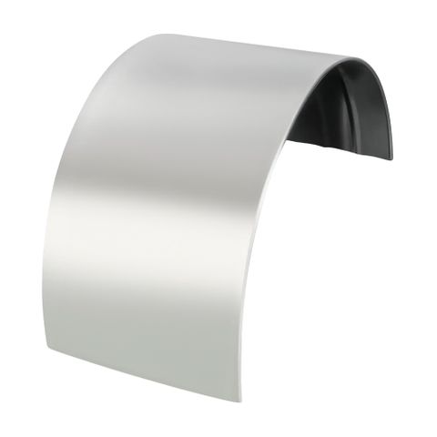 Lelox Mudguard Custom Single L/Profile Rolled Edge 16"