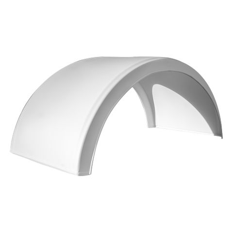 Parlok Mudguard White R630 11R22.5 Dual