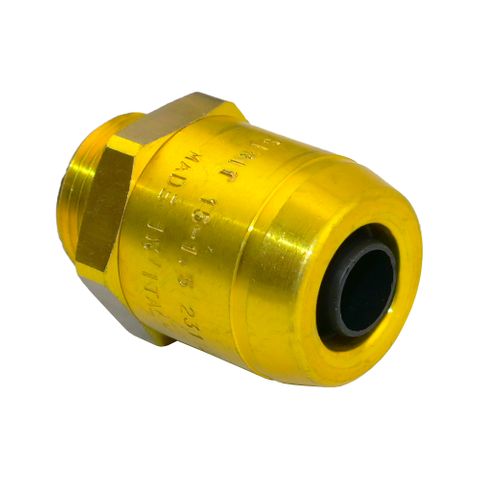 Straight Male Connector 15mm x M22