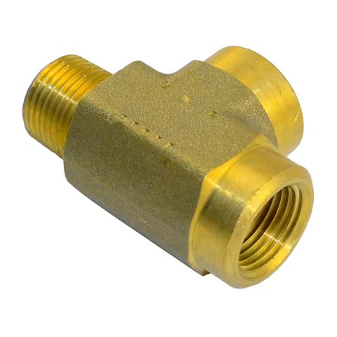 Tee M16 Male 1/4 Female