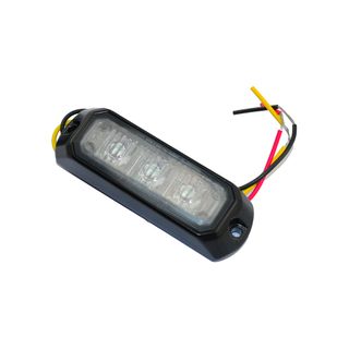 Narva Amber Multivolt Low Profile High Powered 3 x LED Warning Light