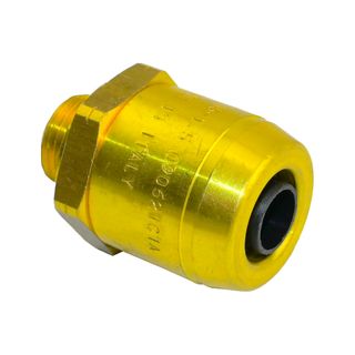 Connector Straight 15mm to M16.15
