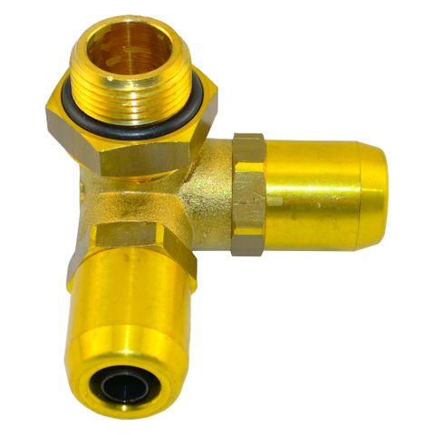 Brass Pivot Stud 12mm x M22 Male