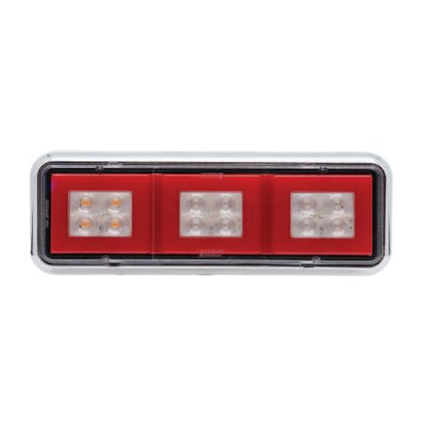 Lucidity Stop / Tail / Indicator / Reverse W/ Chrome Housing