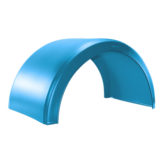 Parlok Mudguard Light Blue R550 265/70R19.5