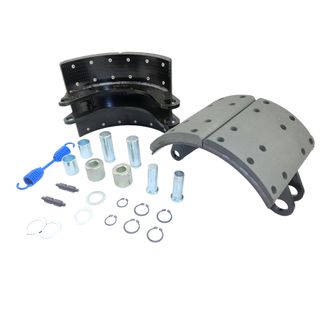 4591SF QC903K  Lined Brake Shoe Kit 2x Shoes + Spring Kit