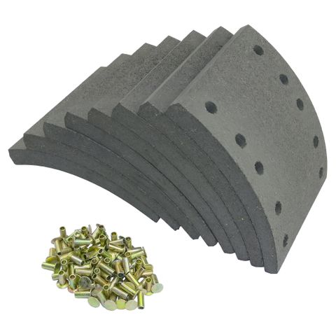 4725 419x152 Brake Lining 685 Eaton Steer Axle SET ABEX 685 -S43 16.5 x 6.0
