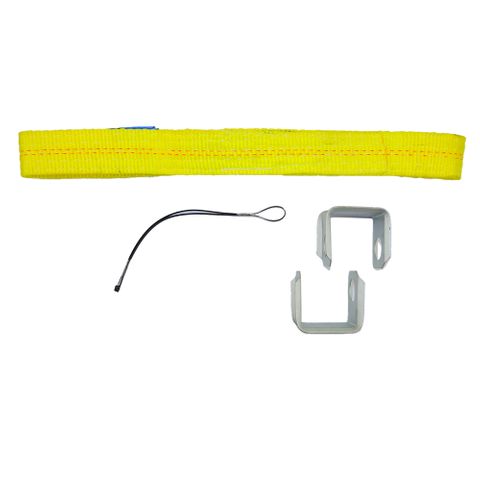 Shock Strap Kit 1x SUS211-3 - 2x Retainers - 1x Cable tie