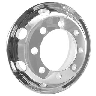 Weight Cheetah 19.5x8.25, 8 Stud, 32mm Hole, 275mm PCD, Polished Alloy Wheel