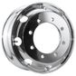 Weight Cheetah 19.5x8.25, 8 Stud, 24mm Hole, 275mm PCD, Polished Alloy Wheel
