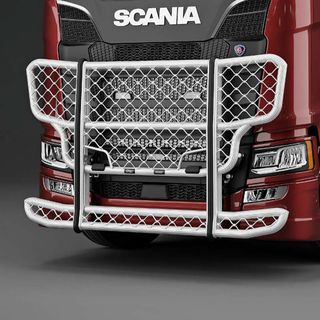 Trux Bull-Bar Smooth Scania S & R Cab