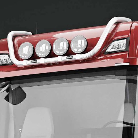 TRUX Front Top-bar Anodized Scania S, R, G, P-series Highline (C20H)