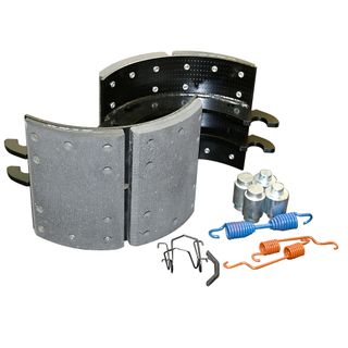 VBS 4692DFC QC903K Lined Brake Shoes Q/Q  x2 Shoes & Spring Kit