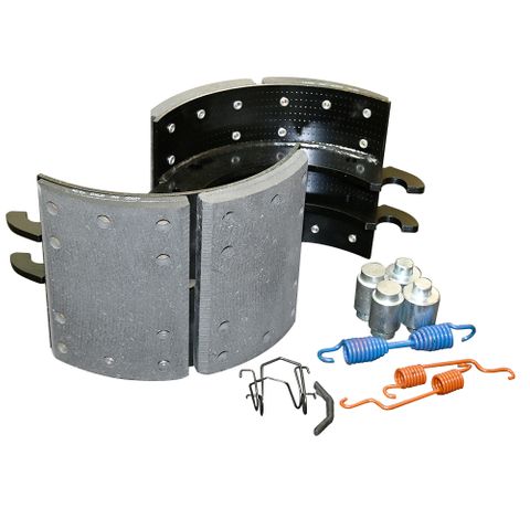 VBS 4692DFC QC903K Lined Brake Shoes Q/Q  x2 Shoes & Spring Kit