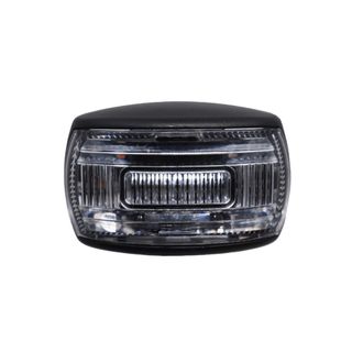 Lucidity Clear Lens Red/Amber Side Marker Black housing (LED DT 4 Way Plug On Rear)