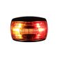 Lucidity Clear Lens Red/Amber Side Marker Black housing (LED DT 4 Way Plug On Rear)