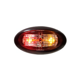Lucidity LED Clear Lens / Amber & Red LED Marker Lamp